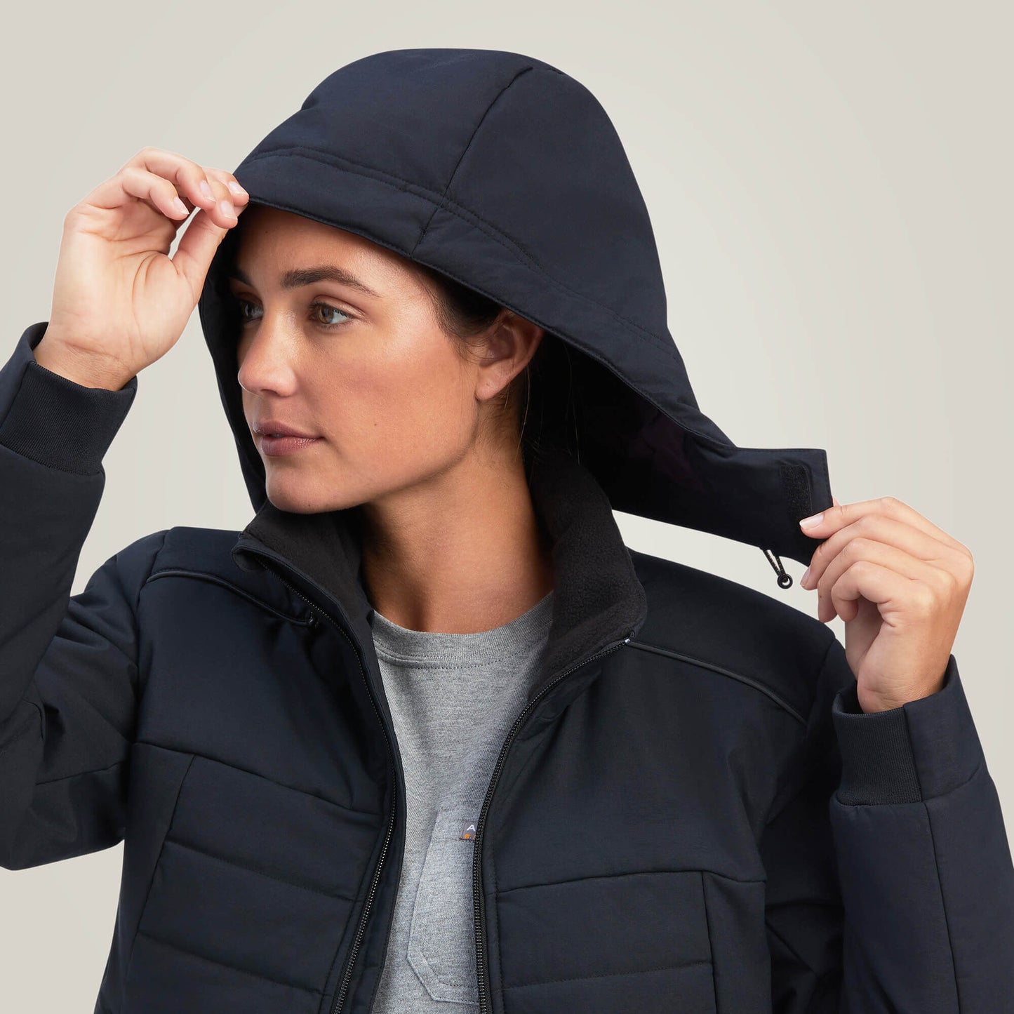 Ariat Women Rebar Valkyrie Stretch Canvas Insulated Jacket