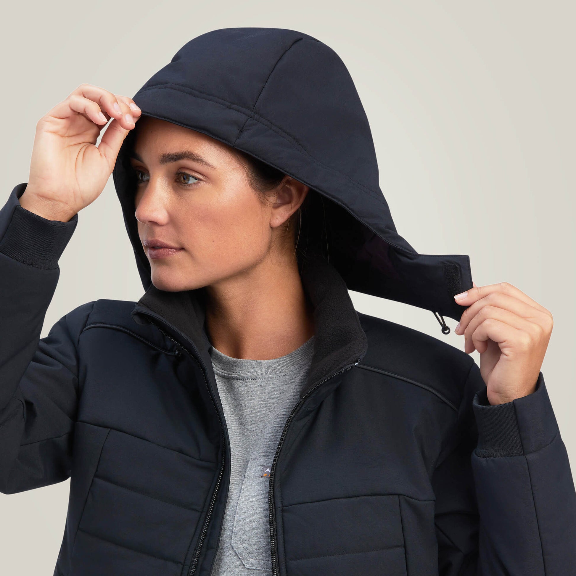 Ariat Women Rebar Valkyrie Stretch Canvas Insulated Jacket