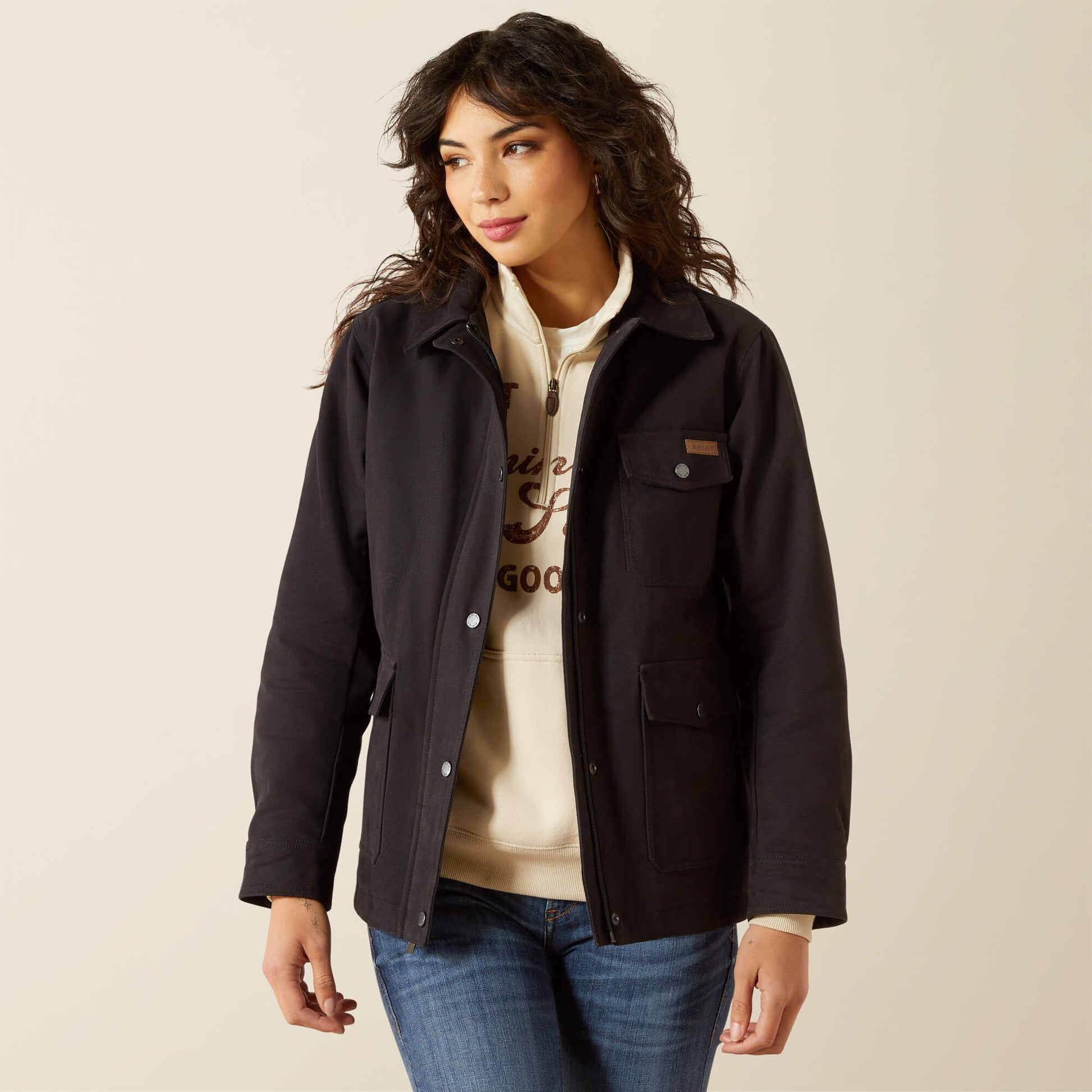 Ariat Women Western Canvas Chore Jacket