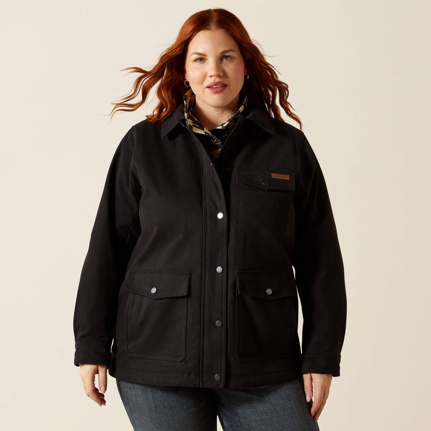 Ariat Women Western Canvas Chore Jacket