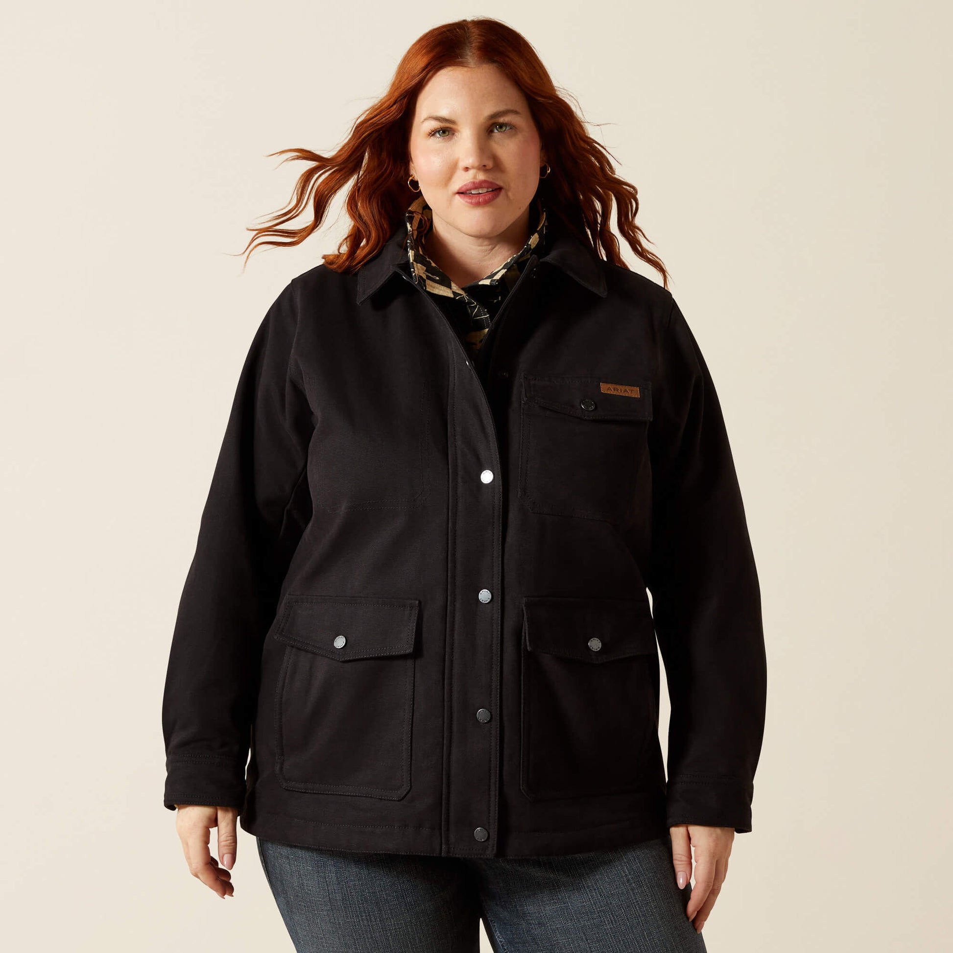 Ariat Women Western Canvas Chore Jacket