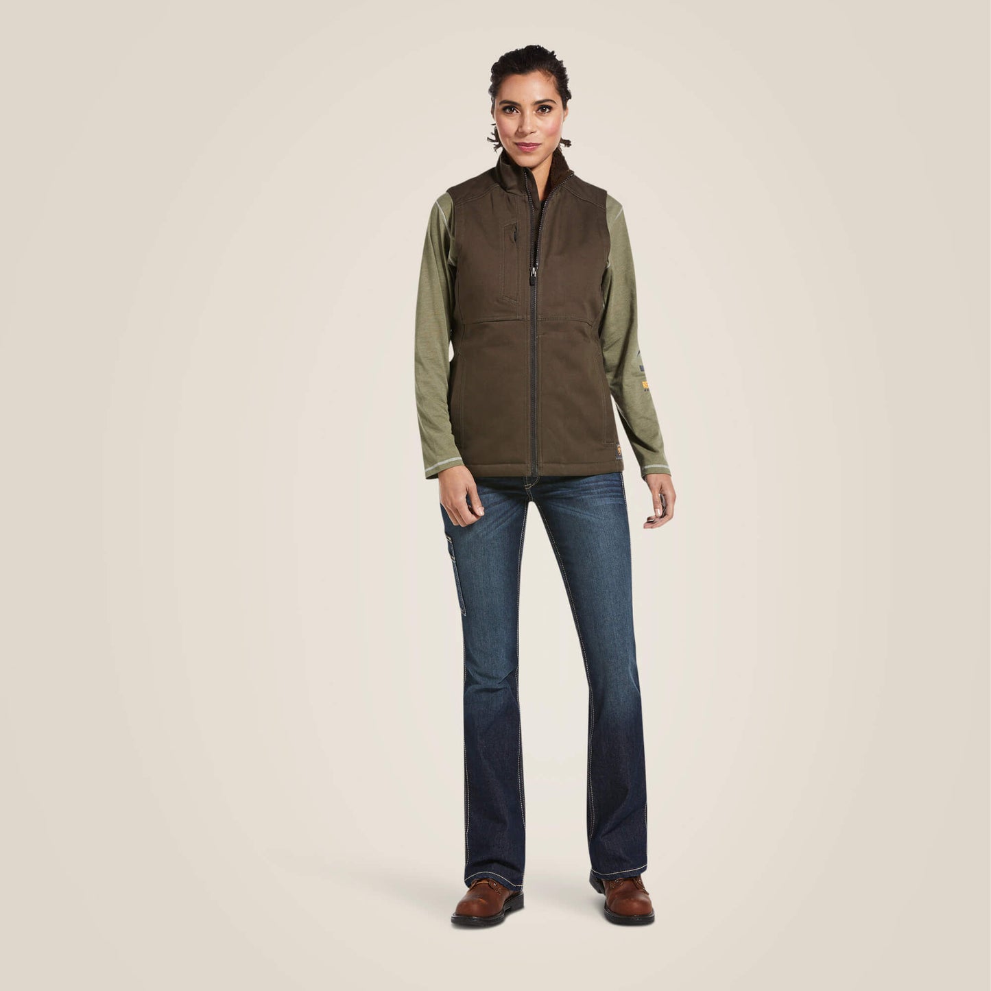 Ariat Women Rebar DuraCanvas Insulated Vest