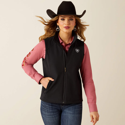 Ariat Women Ariat Logo Softshell Vest