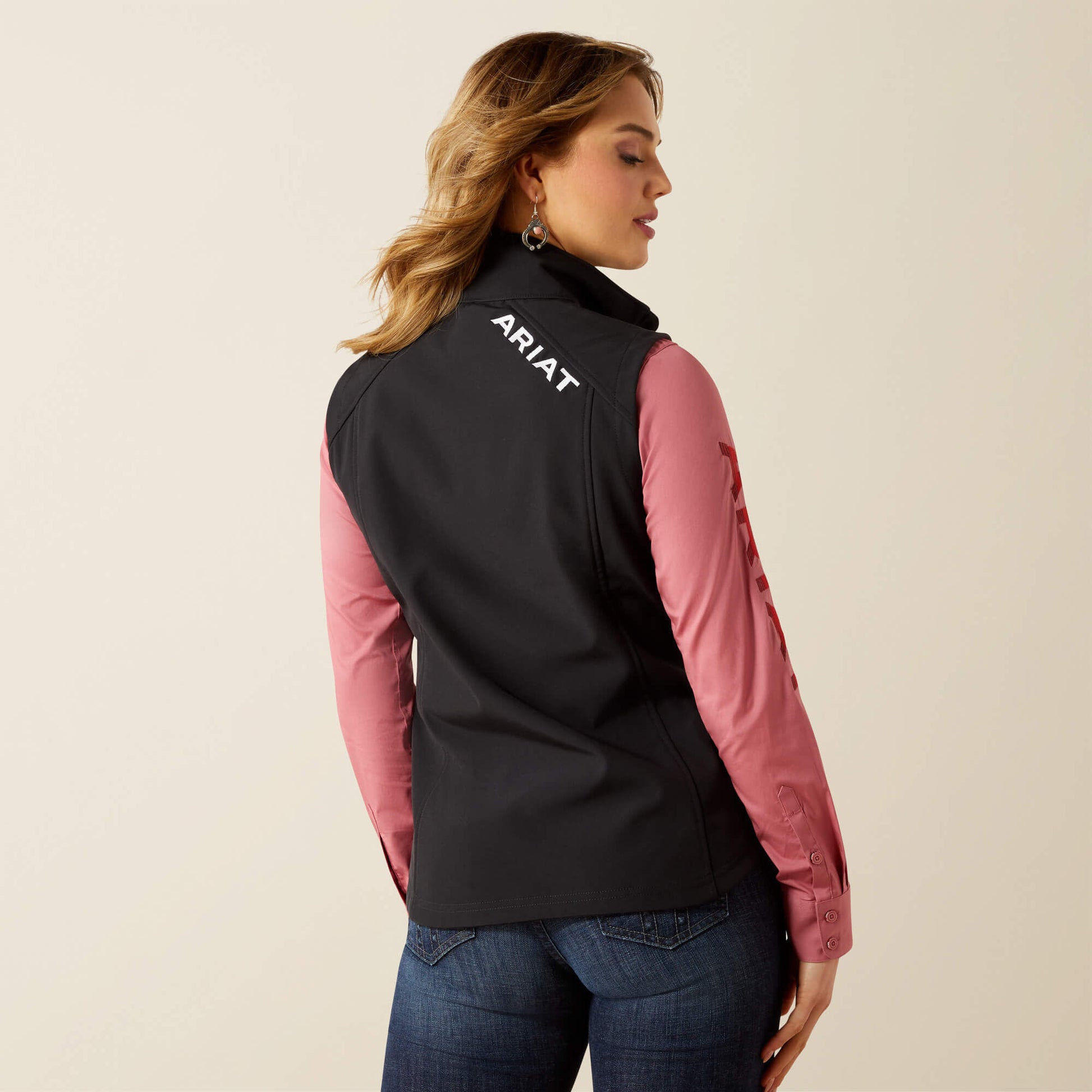 Ariat Women Ariat Logo Softshell Vest