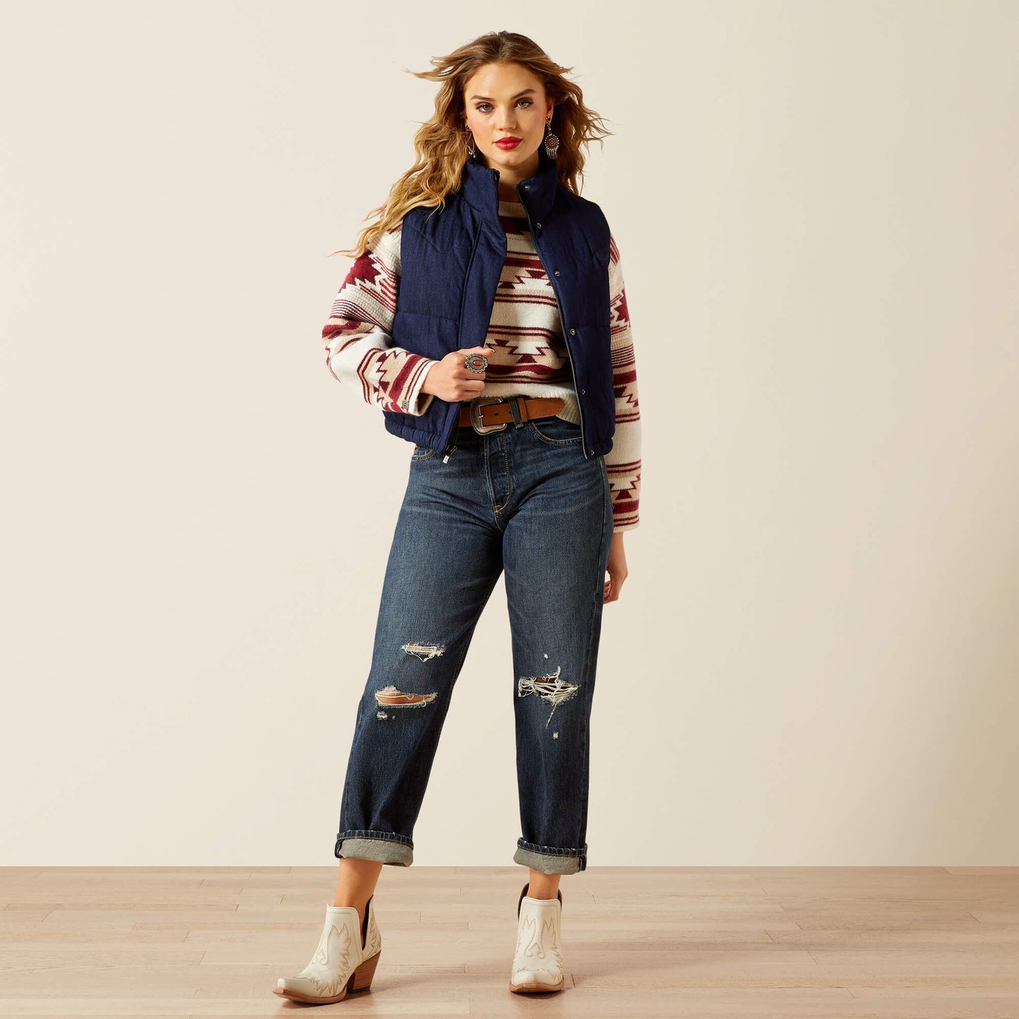 Ariat Women Western Swirls Vest