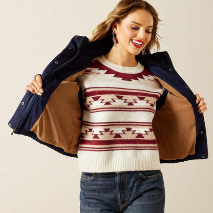 Ariat Women Western Swirls Vest
