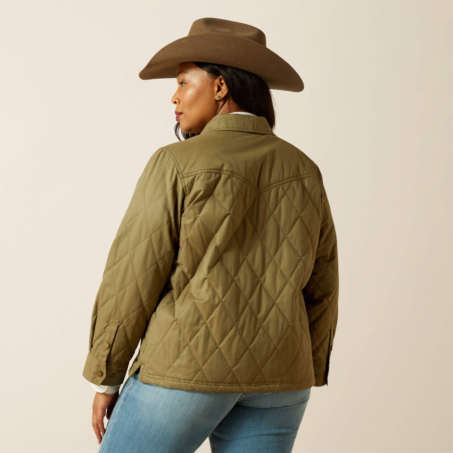 Ariat Women Grizzly Quilted Barn Jacket