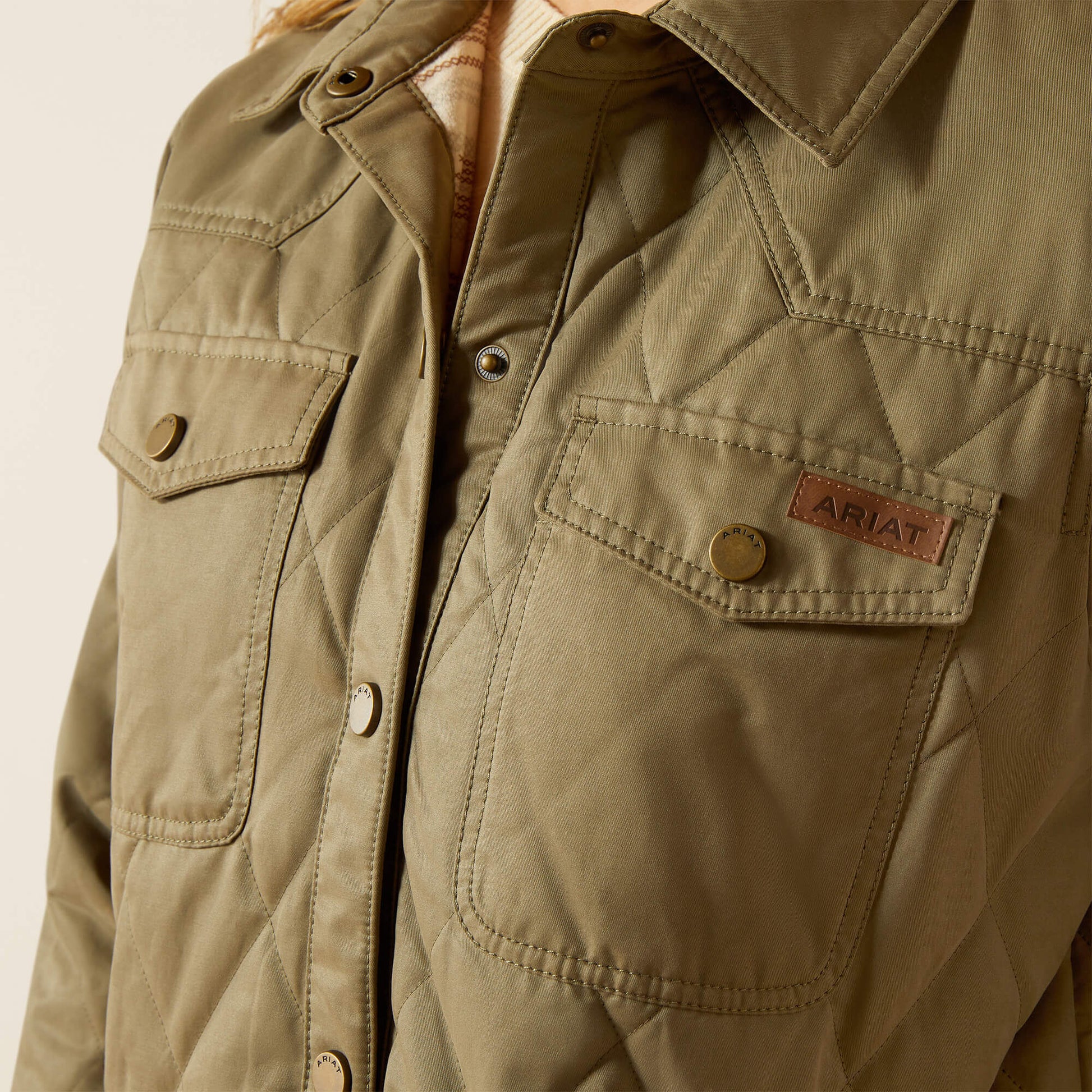 Ariat Women Grizzly Quilted Barn Jacket