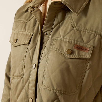 Ariat Women Grizzly Quilted Barn Jacket