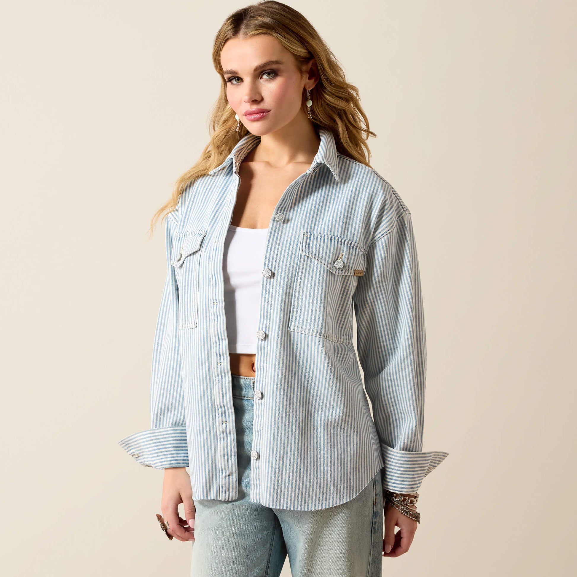 Ariat Women Denim Shirt Jacket