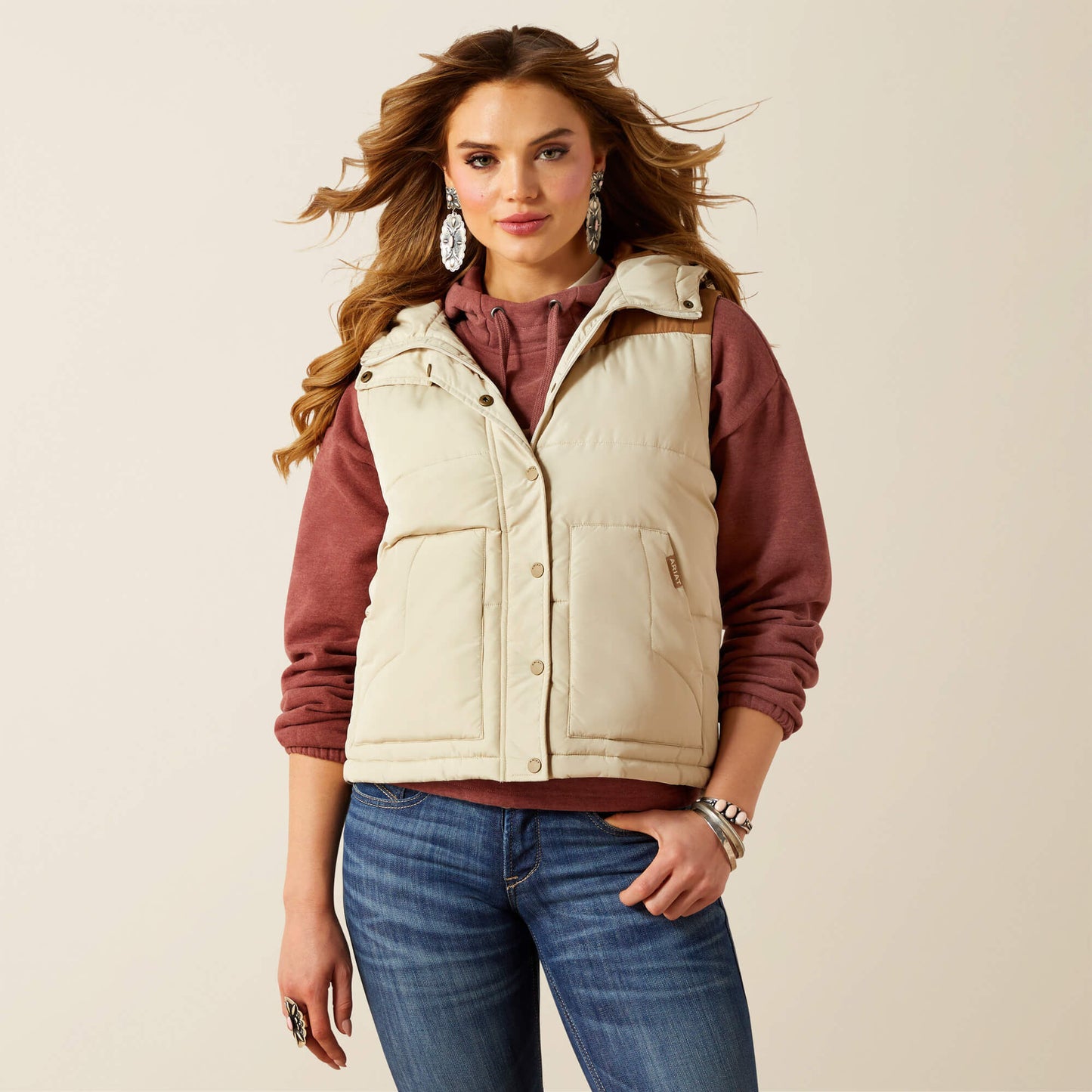 Ariat Women Frontier Puffer Vest