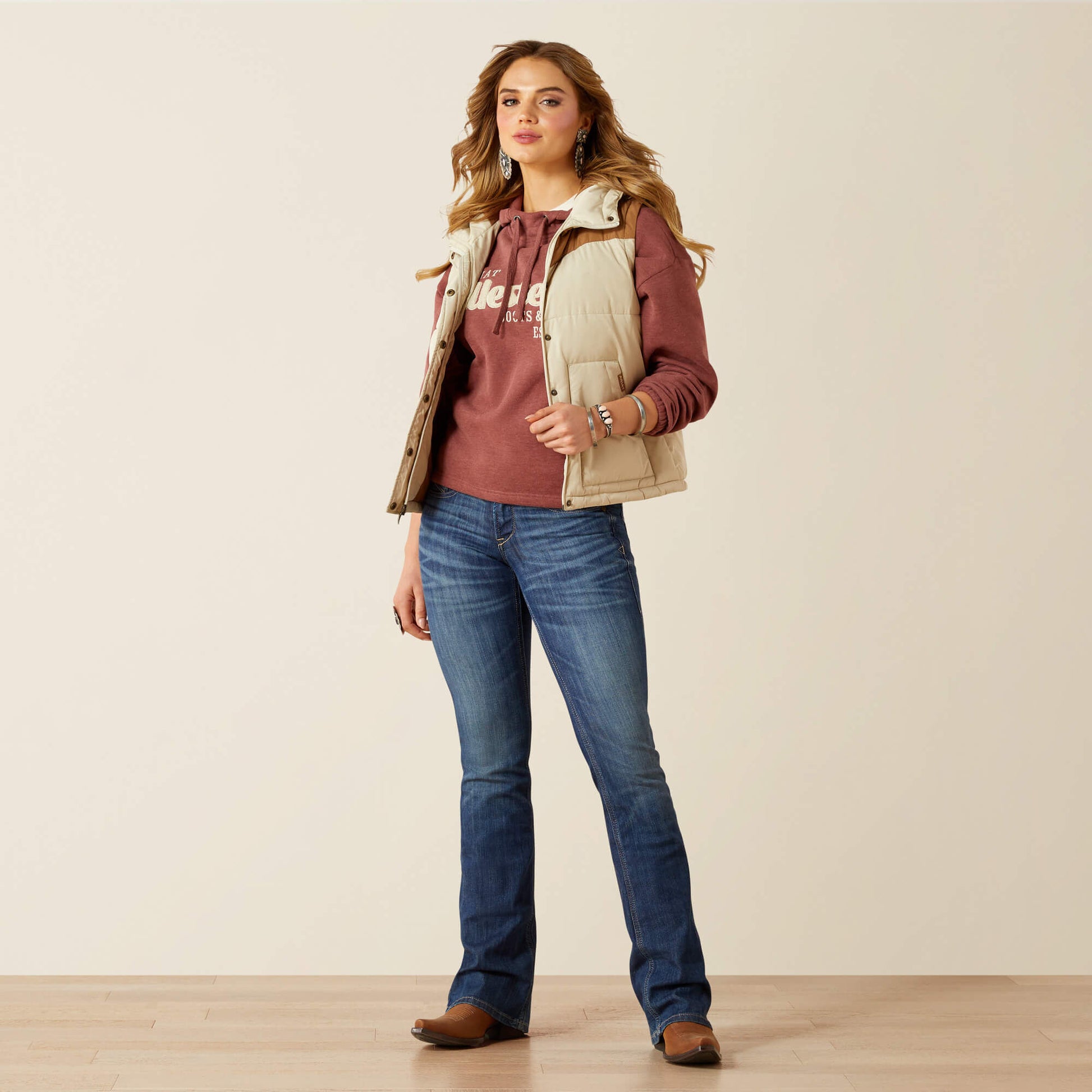 Ariat Women Frontier Puffer Vest