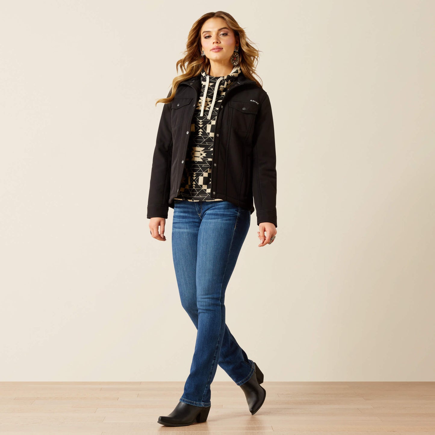 Ariat Women Berber Back Softshell Jacket