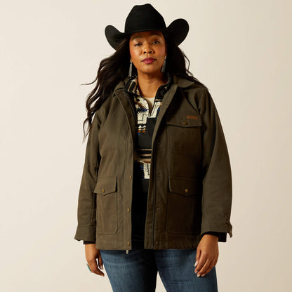 Ariat Women Western Canvas Chore Jacket