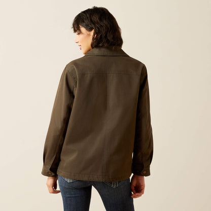 Ariat Women Western Canvas Chore Jacket