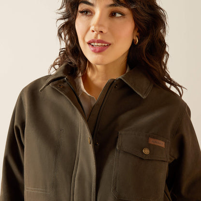 Ariat Women Western Canvas Chore Jacket