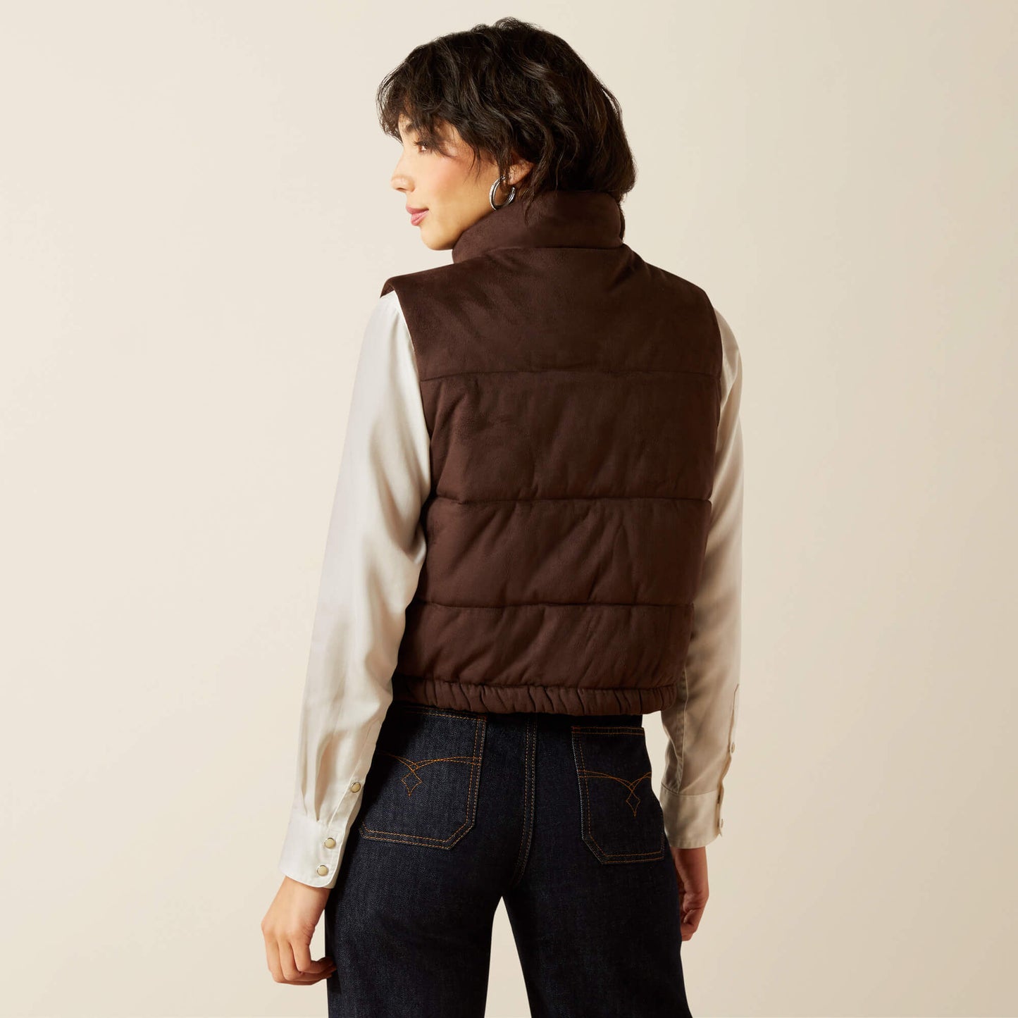 Ariat Women|Trends Swirls Faux Leather Vest