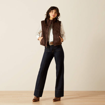 Ariat Women|Trends Swirls Faux Leather Vest