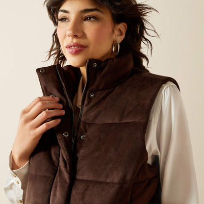 Ariat Women|Trends Swirls Faux Leather Vest