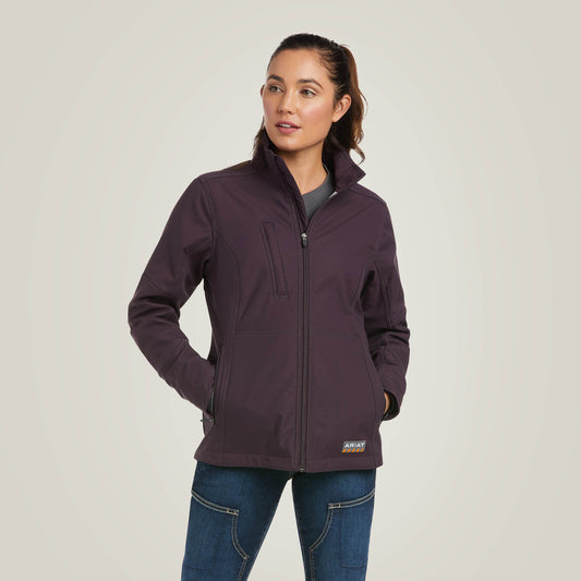 Ariat Women Rebar Stretch Canvas Softshell Jacket