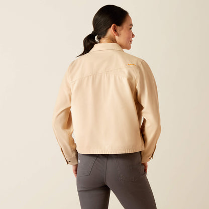 Ariat Women Rebar Cropped Woven Shirt Jacket