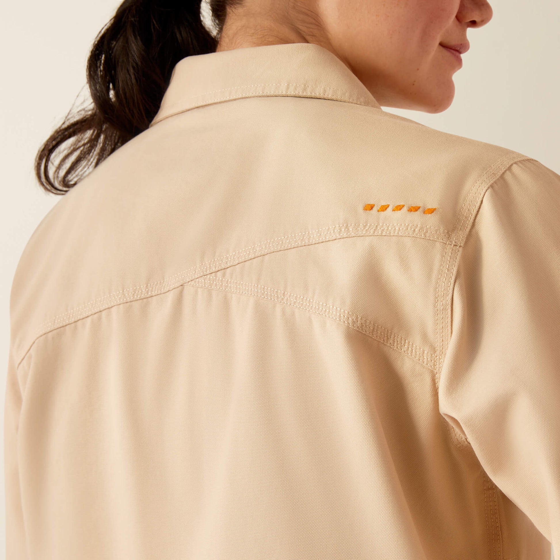 Ariat Women Rebar Cropped Woven Shirt Jacket