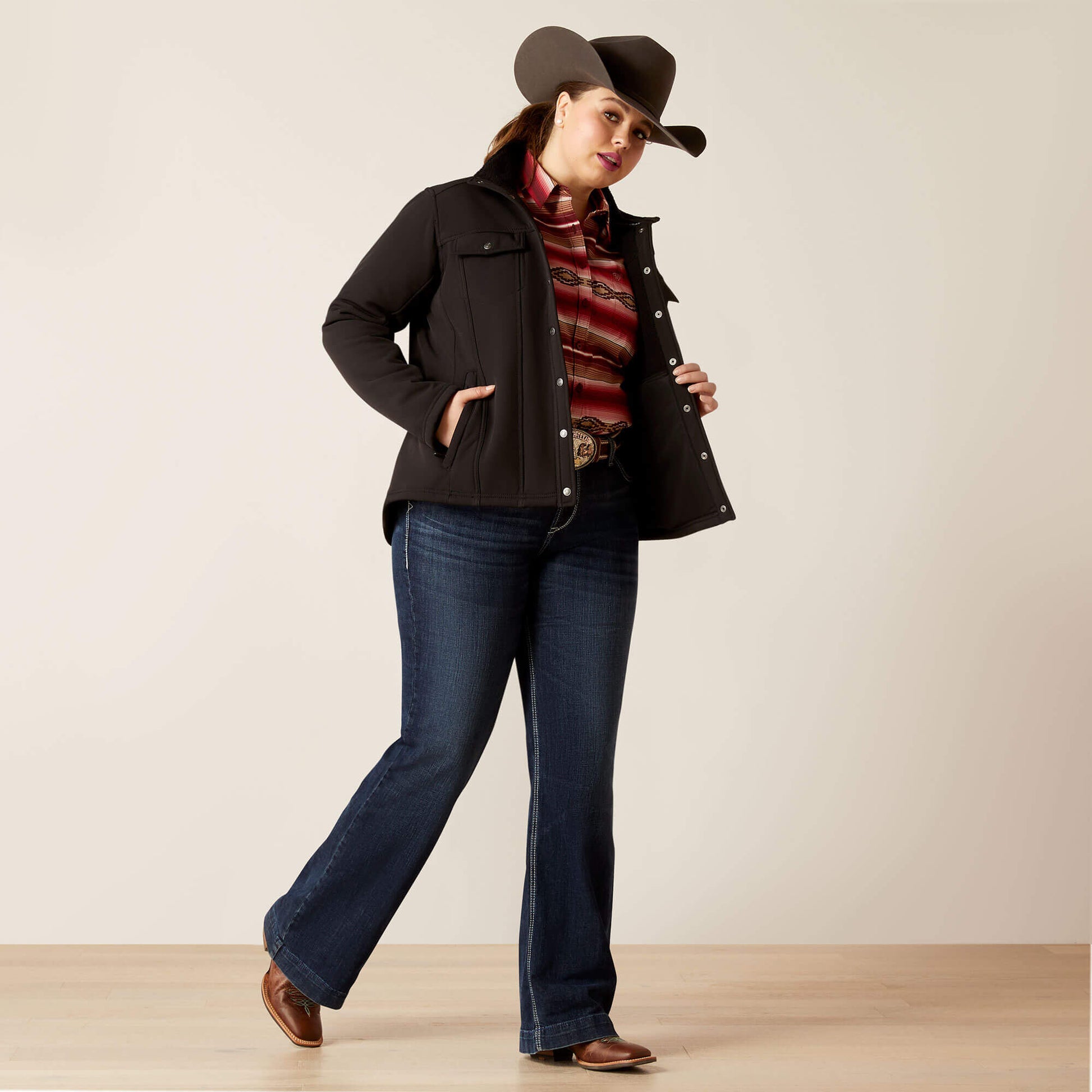 Ariat Women Berber Back Softshell Jacket