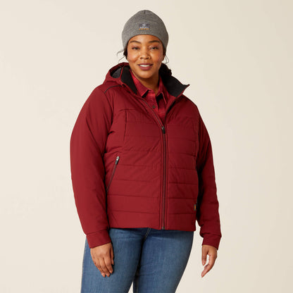 Ariat Women Rebar Valkyrie Stretch Canvas Insulated Jacket