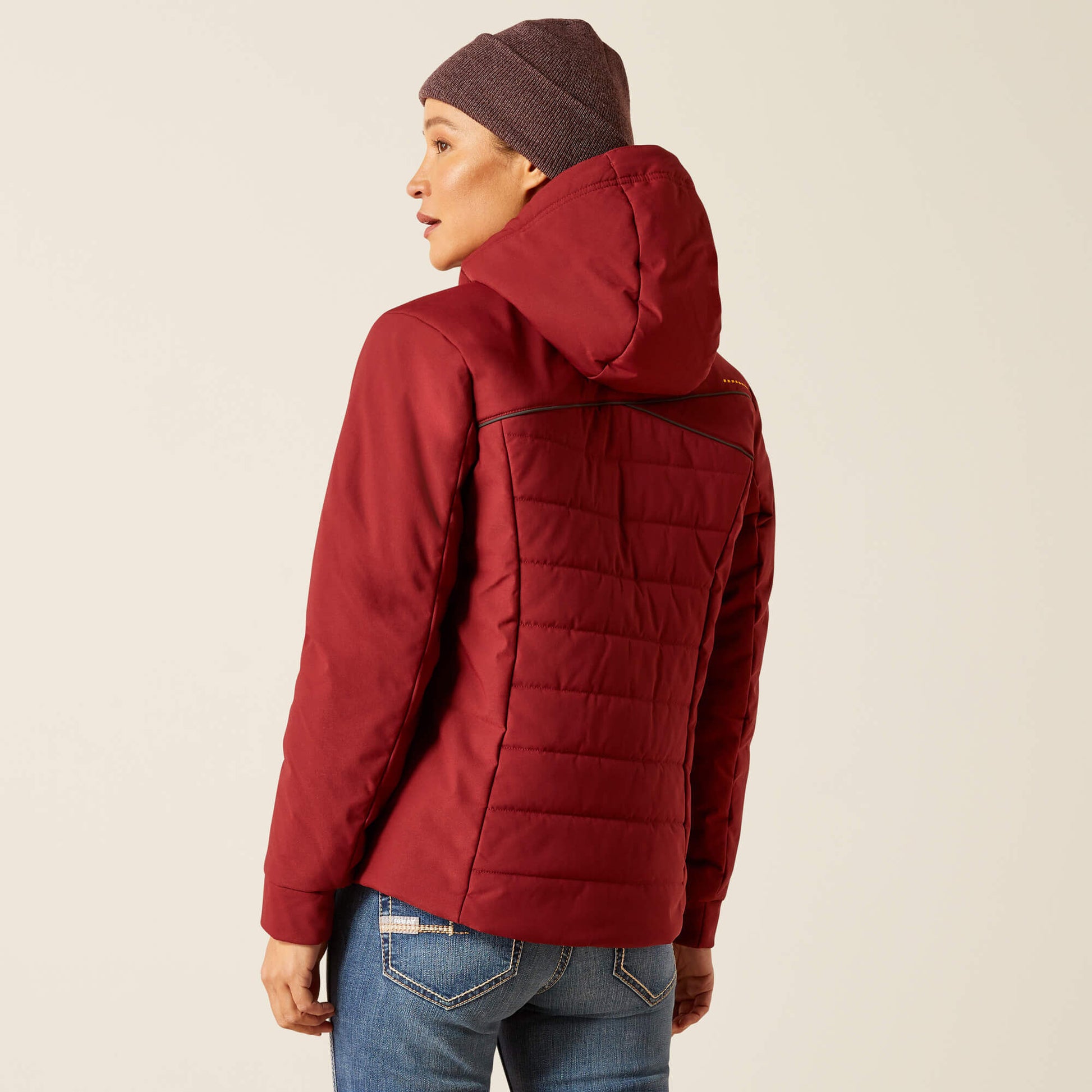 Ariat Women Rebar Valkyrie Stretch Canvas Insulated Jacket