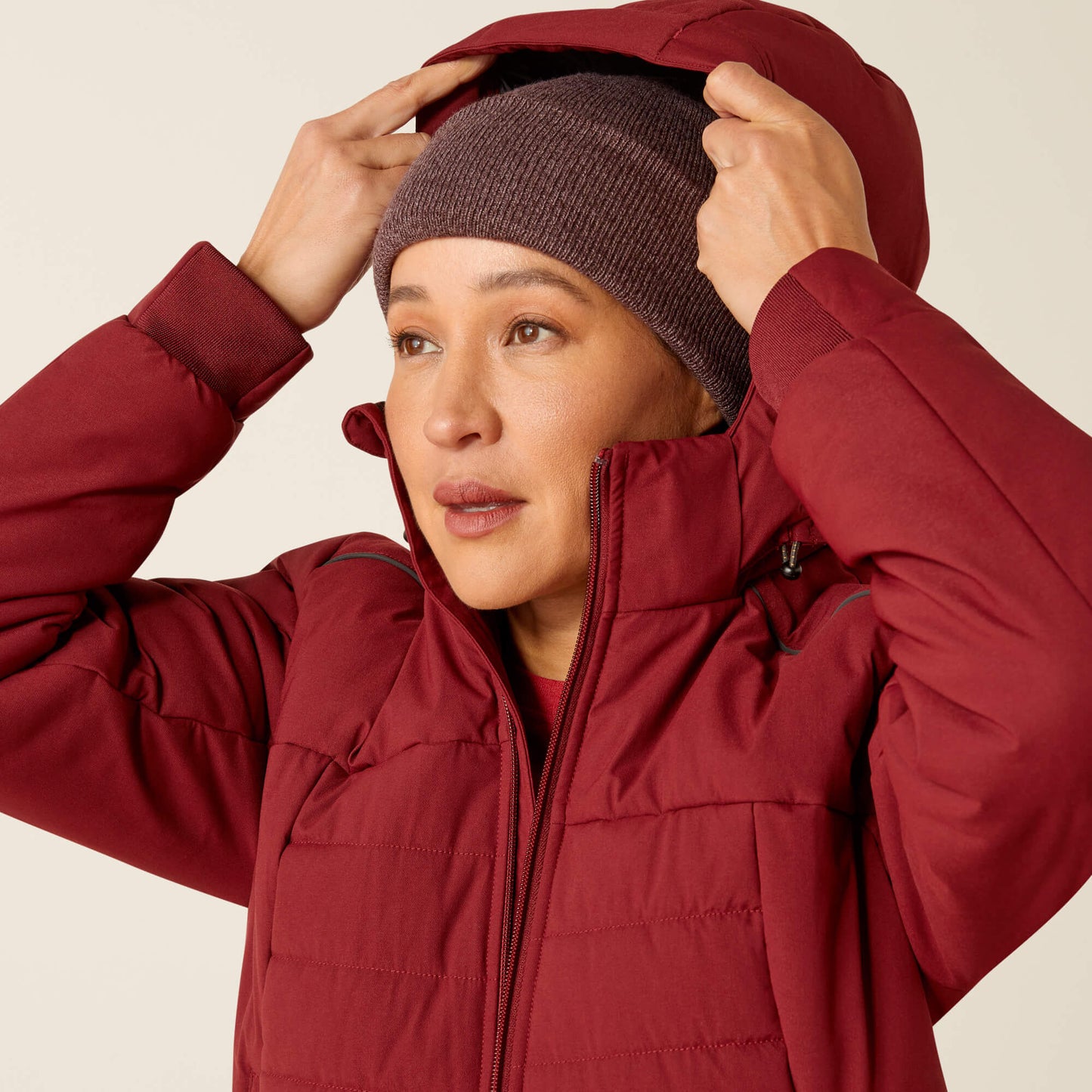 Ariat Women Rebar Valkyrie Stretch Canvas Insulated Jacket