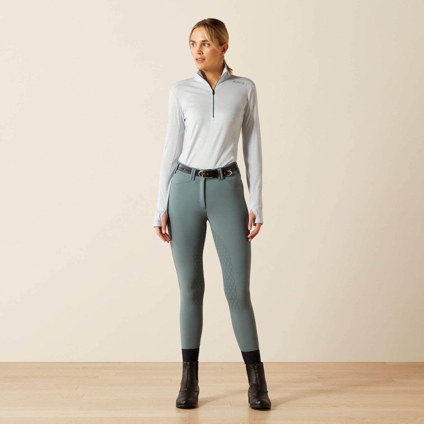 Ariat Women Cheviot 1/4 Zip Baselayer
