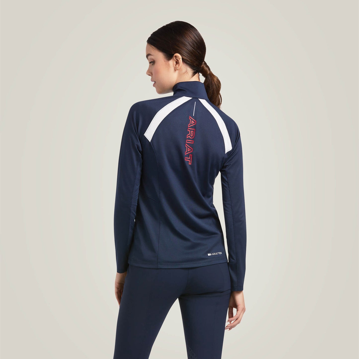 Ariat Women Sunstopper 2.0 Team 1/4 Zip Baselayer