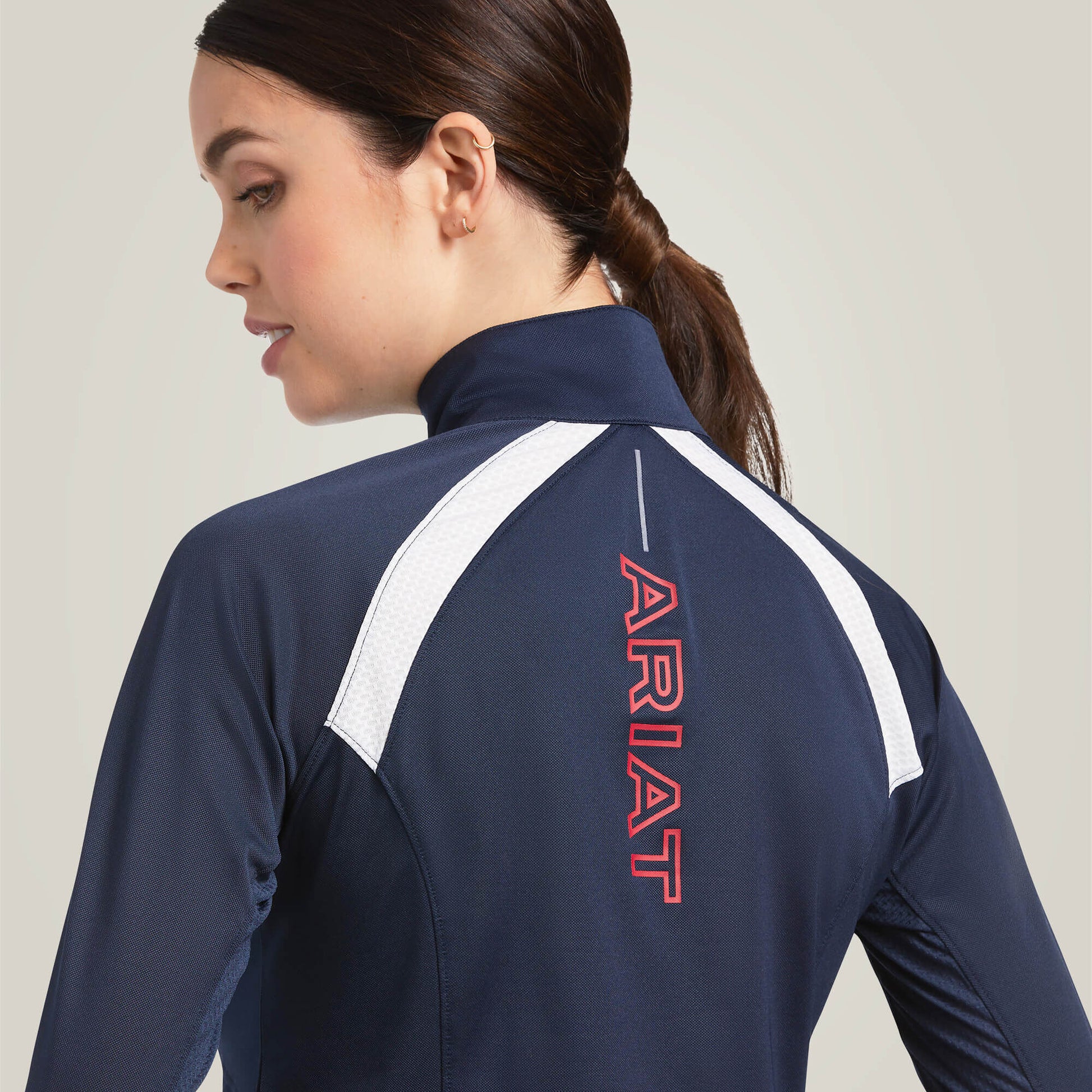 Ariat Women Sunstopper 2.0 Team 1/4 Zip Baselayer