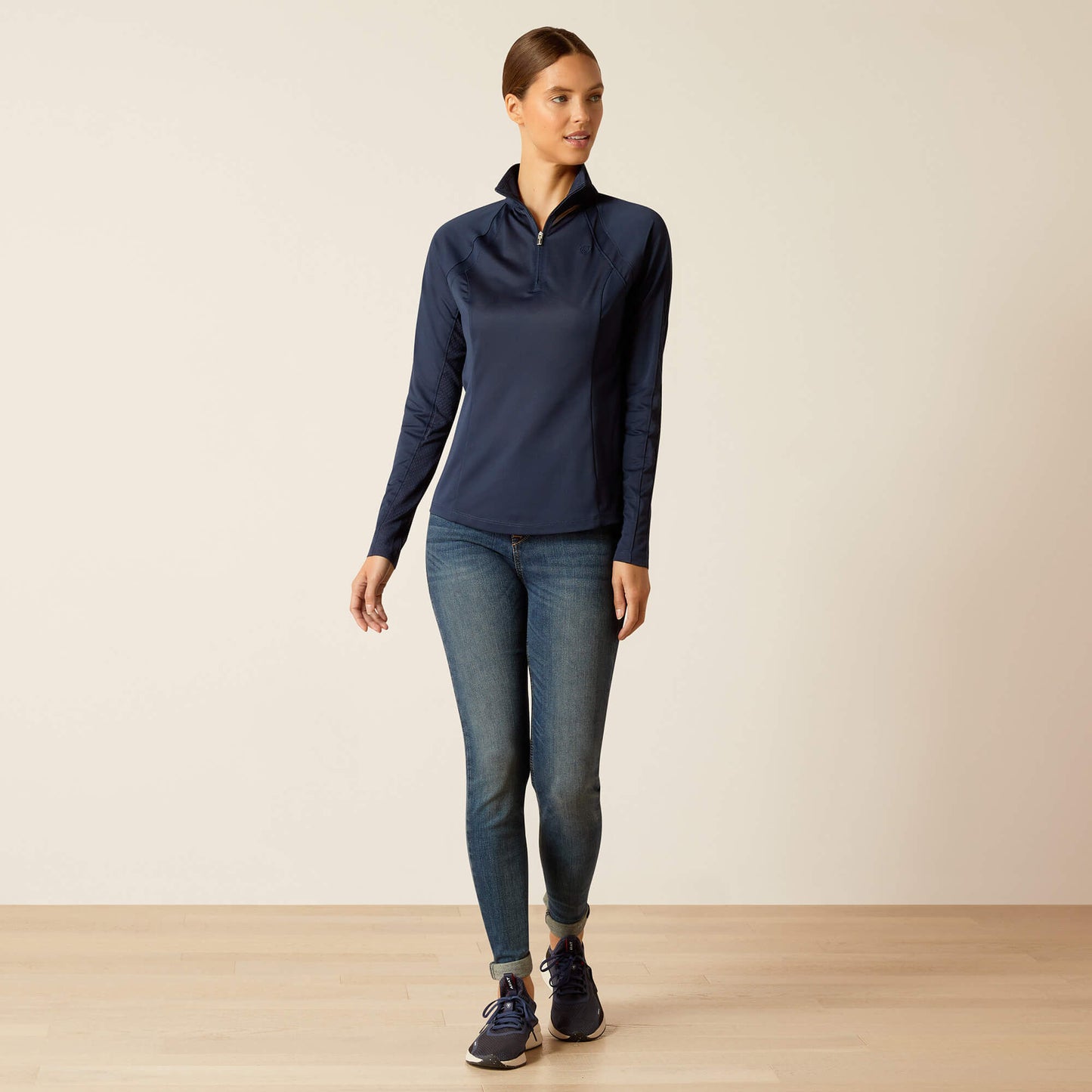 Ariat Women|Trends Sunstopper 3.0 1/4 Zip Baselayer