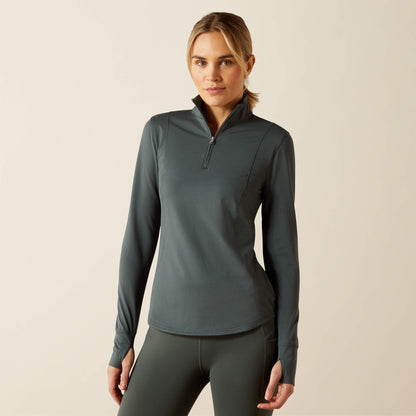 Ariat Women Gridwork 2.0 1/4 Zip Baselayer