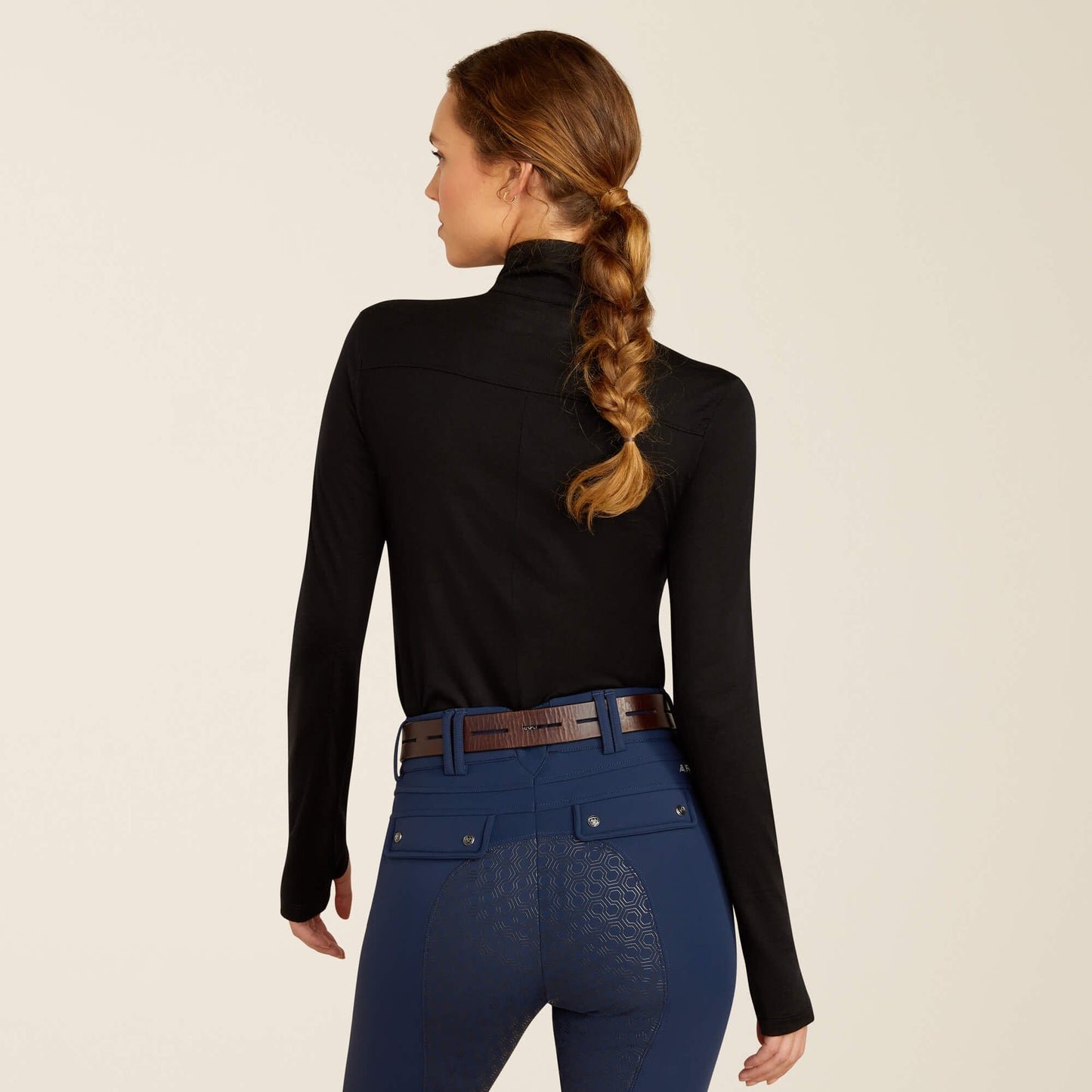 Ariat Women|Trends Cheviot 1/4 Zip Baselayer