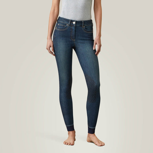 Ariat Women|Trends Halo Denim Knee Patch Breech