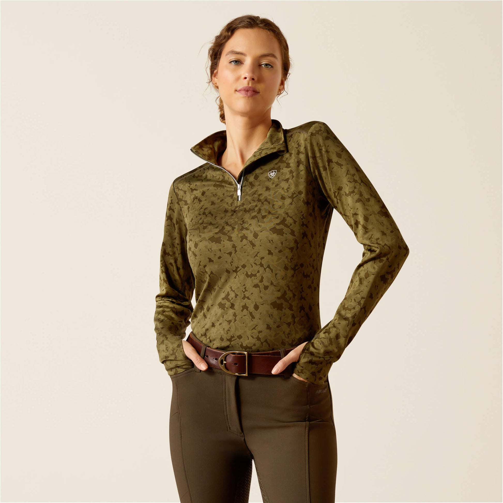Ariat Women Prophecy 1/4 Zip Baselayer