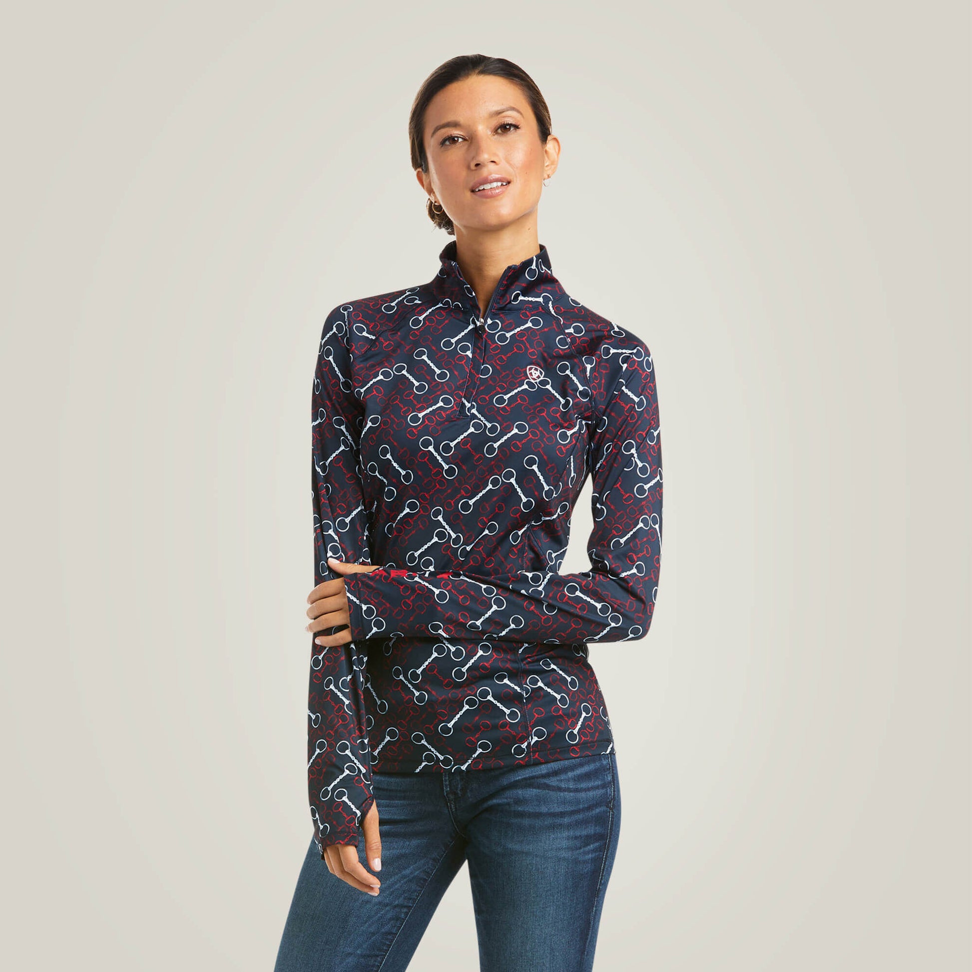 Ariat Women Lowell 2.0 1/4 Zip Baselayer