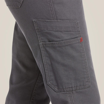 Ariat Women FR Stretch DuraLight Canvas Stackable Straight Leg Pant