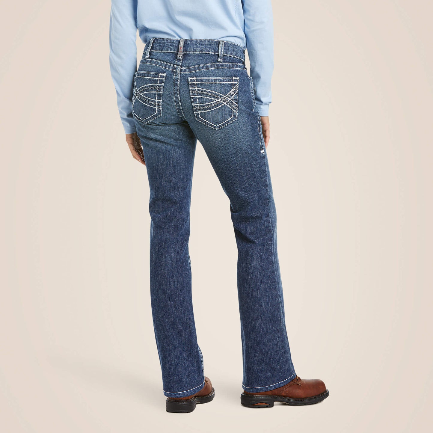Ariat Women FR DuraStretch Entwined Boot Cut Jean