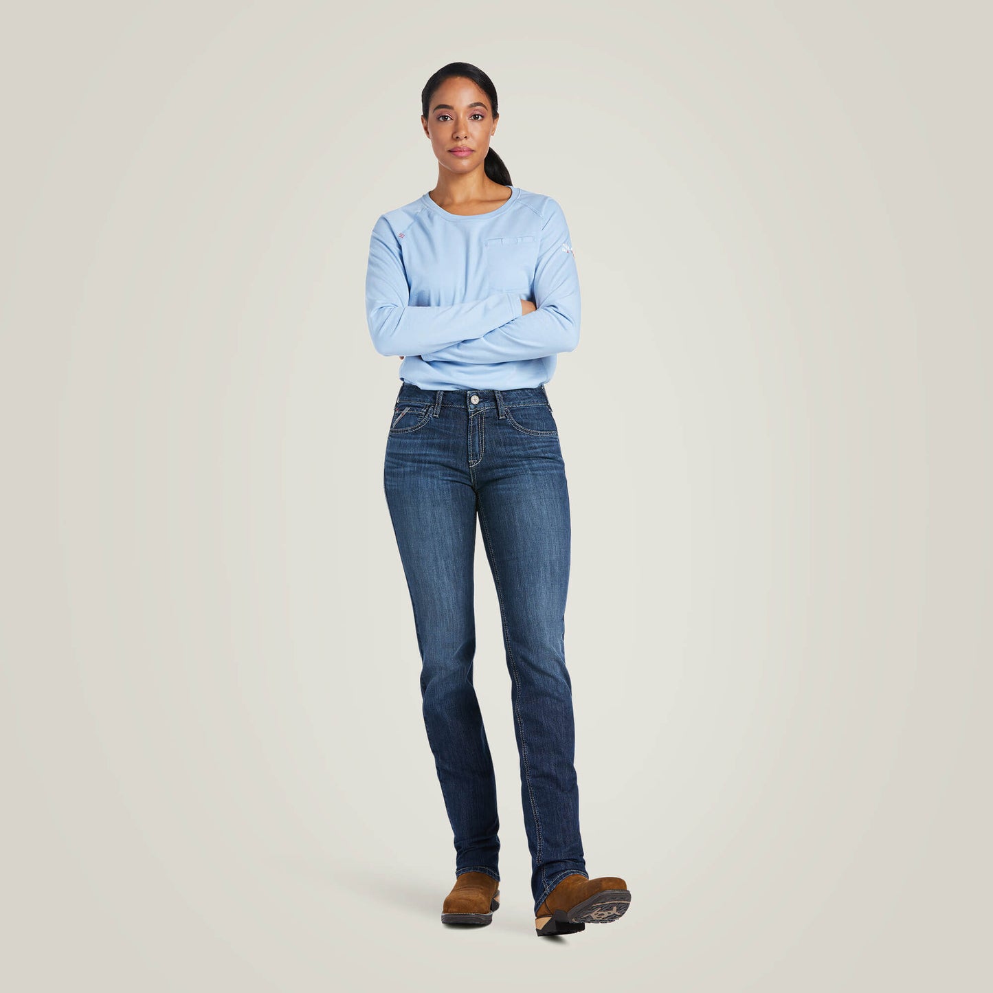 Ariat Women FR Perfect Rise DuraStretch Avelynn Slim Leg Jean