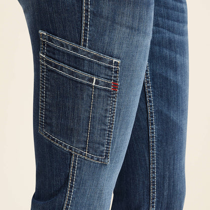 Ariat Women FR Perfect Rise DuraLight Stretch Cell Phone Pocket Straight Jean