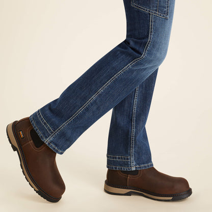 Ariat Women FR Perfect Rise DuraLight Stretch Cell Phone Pocket Straight Jean