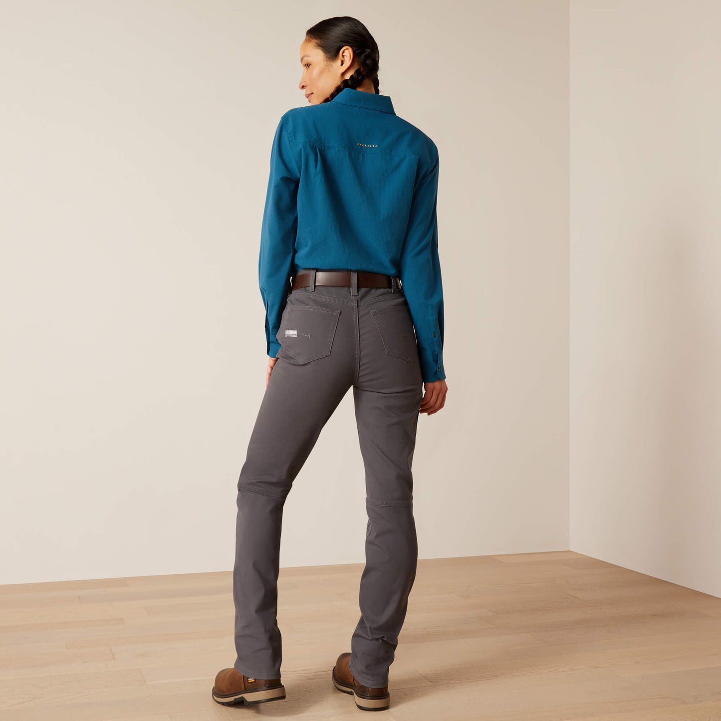 Ariat Women Rebar PR DuraStretch Made Tough Double Front Straight Pant