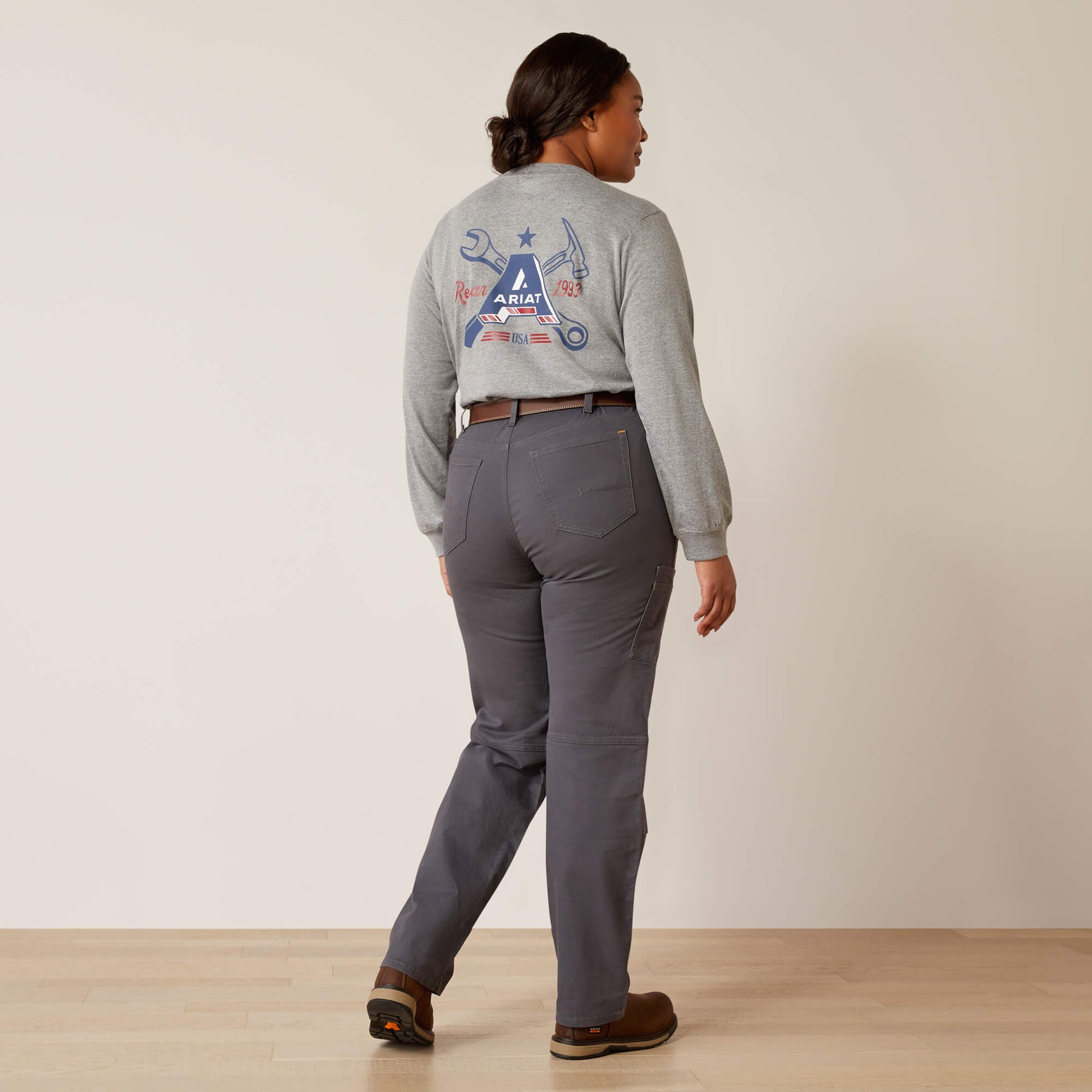 Ariat Women Rebar PR DuraStretch Made Tough Double Front Straight Pant