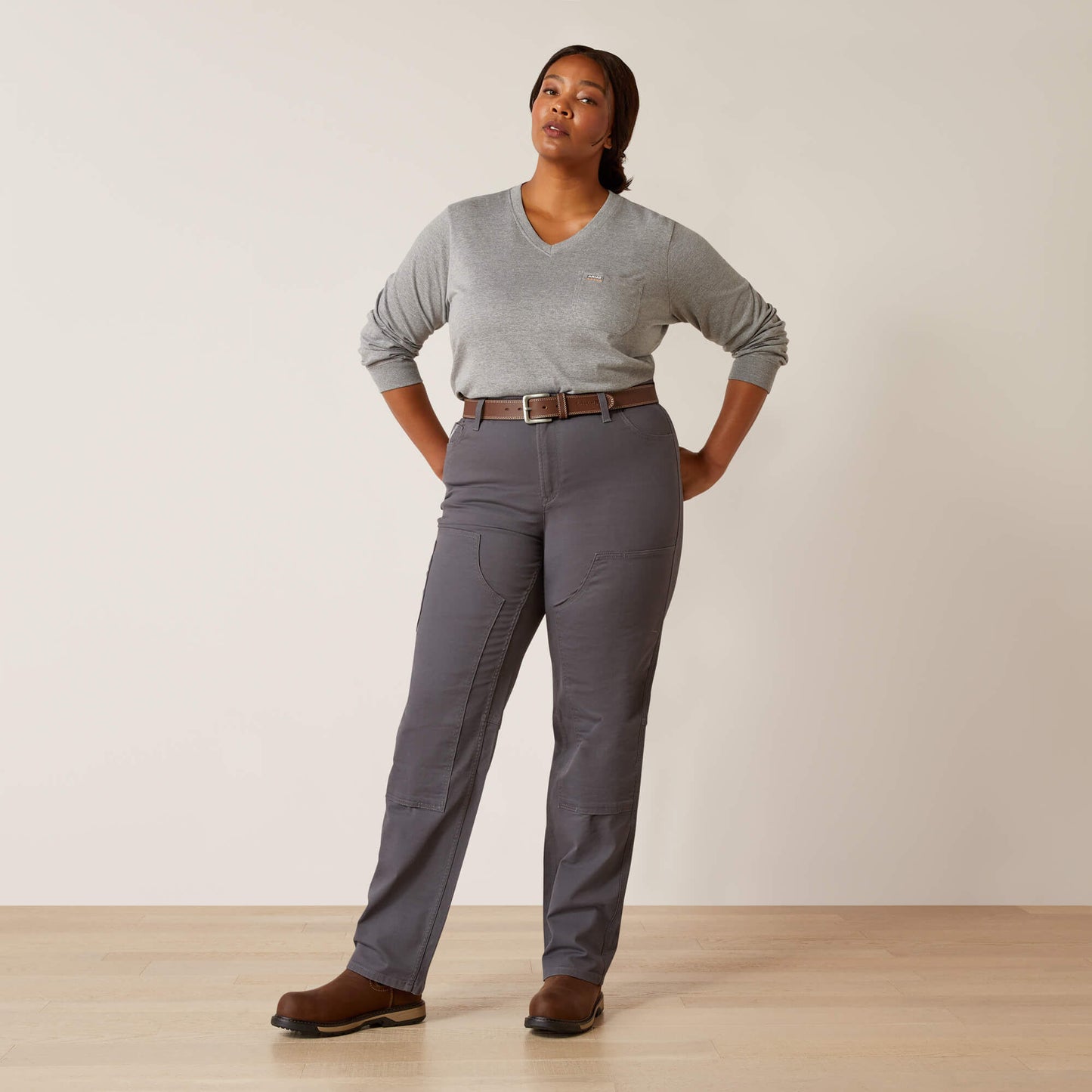 Ariat Women Rebar PR DuraStretch Made Tough Double Front Straight Pant