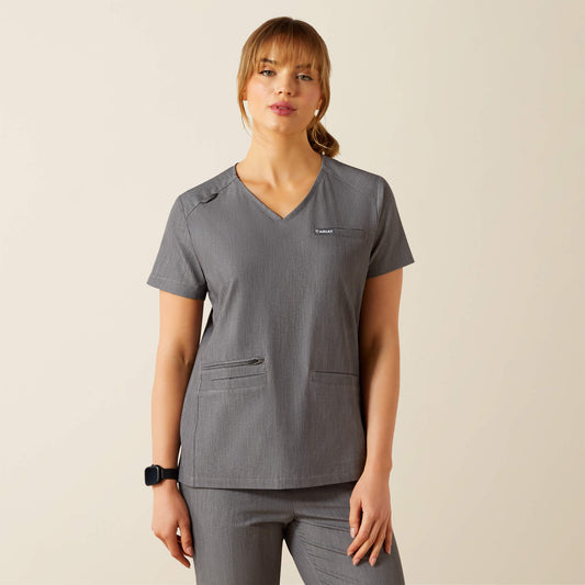 Ariat Women Clara 6 Pocket Scrub Top