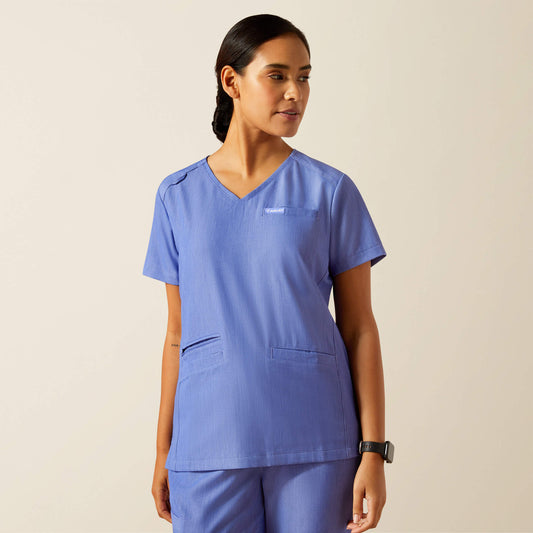 Ariat Women Clara 6 Pocket Scrub Top