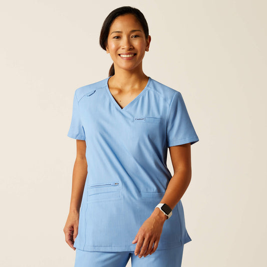 Ariat Women Clara 6 Pocket Scrub Top